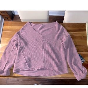 Free People pull over sweater